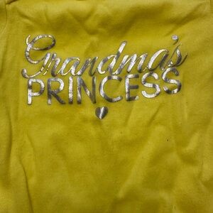Carter's Yellow Silver Short Sleeve Tee